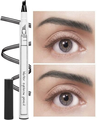 WOONGMI Professional Eyebrow Pen Waterproof & Smudge-proof, One Swipe Application 1 g(BLACK)