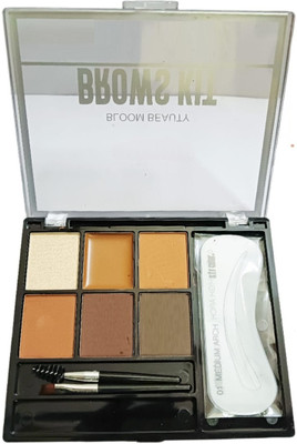 Facejewel Professional Eyebrow Cream & Colour Brows kit Palette 9.5 g(Multicolor)