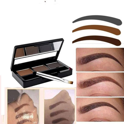 sheny soft 3 Colors Eyebrow PALETTE WATERPROOF 10 g 20 g(MULTICOLOR)