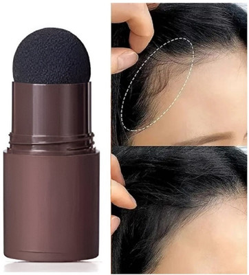 Yuency Instant Eyebrow Powder Stamp With Brush 1.1 g(black)