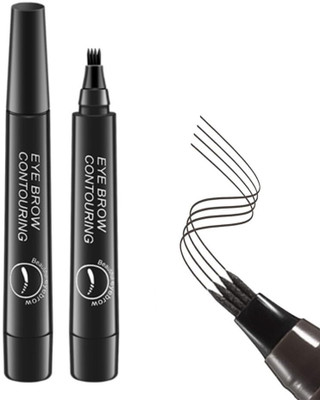 REIMICHI eyebrow liquid makeup pen | microblading clear eyebrow pen(BLACK)