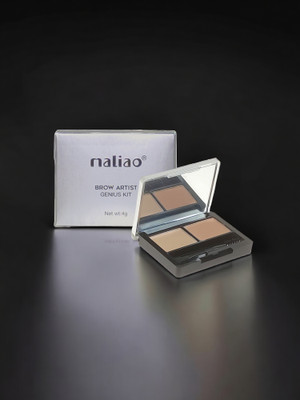 maliao Eyebrow Cake 2 Color Palette Brow Artist Genius Kit 4 g(Multicolor)