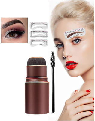 tanvi27 Best Beauty One Step Eyebrow Hairline Stamping Kit with Stencils and Brush Eyebrow Stencil(3)