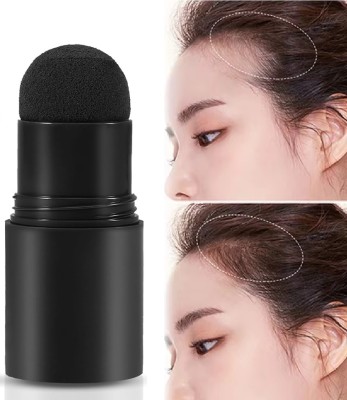 GULGLOW99 Hair Shading Sponge Pen, Hairline Shadow Powder Stick Black 2K25BESTYEARSALE SOFT Hair Volumizer PRESSED POWDER(10 g)