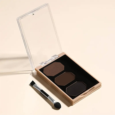 adbeni Instant Eyebrow Powder Cake Palette With Brush 9 g(Shade-01)