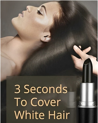 YAWI Hair Finishing black Stick Hair Concealer Coverage 3.6 g(black)