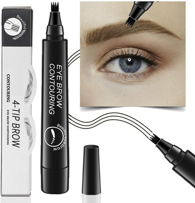 manasona Eyebrow Pencil Beard Pen:Long Lasting Waterproof Filler(BLACK)