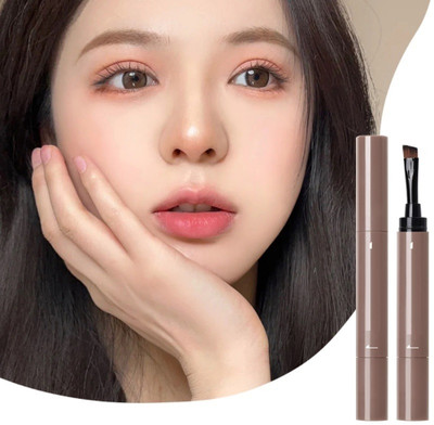 GABBU Double-Ended Eyebrow Cream pan for eyebrows 1.8 g(brown)