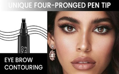 AFARAXIA Eyebrow Pen Applicator Creates Flawless Natural Looking Brows Eyebrow Stencil(1)