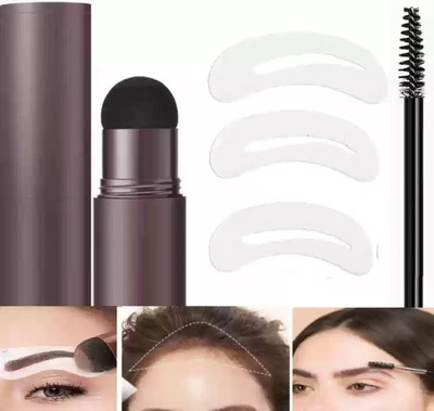 PERLENTE 2 In 1 Hairline & Eyebrow Shaping Stamp 20 g(BLACK)