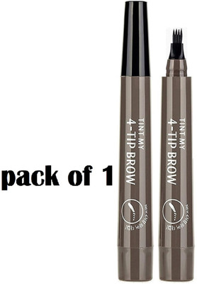 Neycare gray color shade new eyebrow filer pen water proof pack of 1 2 g(gray)