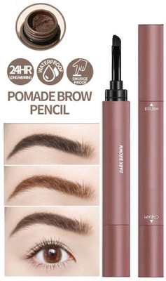 Latixmat Natural Finish Eyebrow Pencil | Highly Pigmented 3.6 g(Deep Brown)