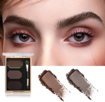 GFSU - GO FOR SOMETHING UNIQUE 3 COLOR EYEBROW POWDER MAKEUP PALETTE(multi)