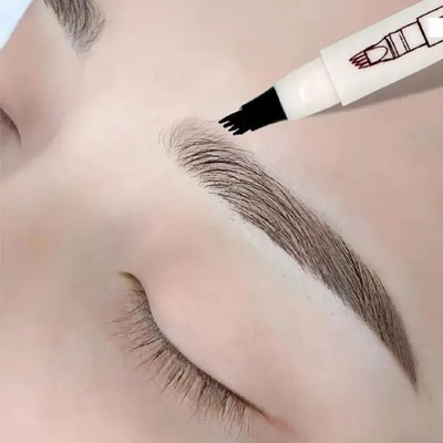 GABBU Brainbow Hot Eyebrow Tattoo Smudge-proof Pen 1 ml(black)