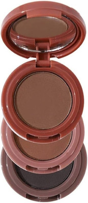HUZURLU 3 Color Eyebrow Powder And Long Lasting Eyebrow Makeup 4.5 g(MULTICOLOR)