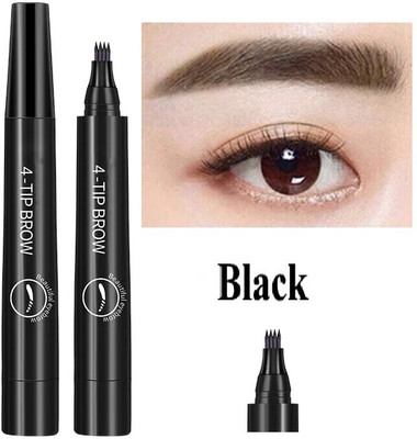 MYEONG 3D Liquid Eyebrow Enhancing Waterproof Pen 2.5 g(Ink Black)