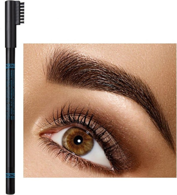 Luster Shine Eyebrow Pencil for Beginner Makeup Brow Pencil 2 g(Black)