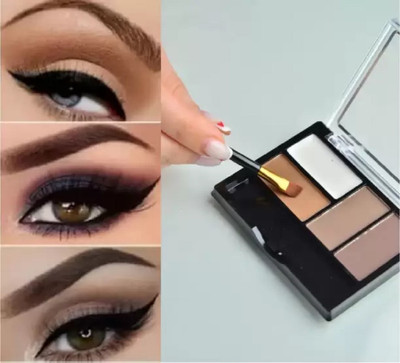 HUZURLU 4 Color Eyebrow Palette 8 g(MULTICOLOR)