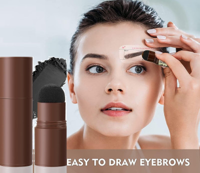 USBK ong Lasting Waterproof Eye Brow makeup Powder 1 g(BLACK)