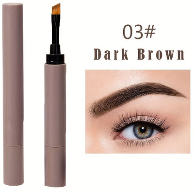 THTC Best Highly Tinted Eyebrow Brush Pen 1.2 g(dark brown)