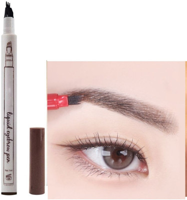 HUZURLU Eyebrow Tattoo Pen Waterproof Microblade Brow Pen 1 ml(black)