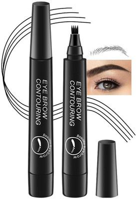 Neycare Micro Precision | Natural & Long-Lasting Finish Eyebrow Filler Pen 2.5 g(BLACK)