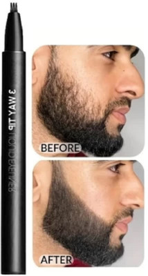 HUZURLU Eyebrow Tattoo Pen, Smudgeproof Long Lasting Fine Sketch Microblading Pen 1.2 g(BLACK)