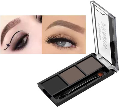 Herrlich MULTICOLOR 3 IN 1 EYEBROW PALETTE 15 g(MULTICOLOR)
