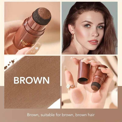 WOONGMI Shadow Powder Stick | Quick Root Touch-Up Eyebrow Stencil(3)