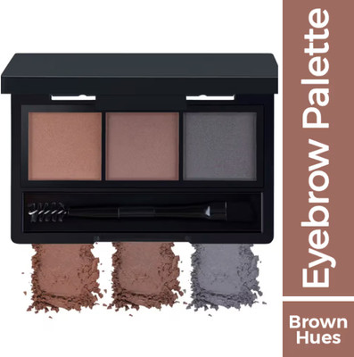 SHENY COLORS MAKEUP PRODUCT 3 IN 1 EYEBROW PALLETE 5 g(multicolors)