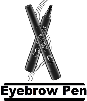 nn NEW LOOK EYEBROW FILER PEN LONG LASTING USING PACK OF 1 2 g(BLACK)