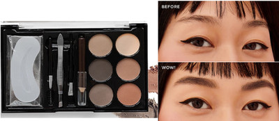 GABBU Eyebrow Styling Kit with 5 Highly Pigmented (Shades)1 16 g(multi)
