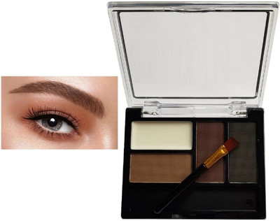 Neycare multi color new eyebrow palette easy to use long lasting pack of 1 8 g(multi color)