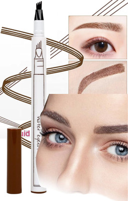 Sheny MY CHOICE Eyebrow Tattoo Pen Microblading Eyebrow Pencil Waterproof Fork Tip 1 ml(brown)