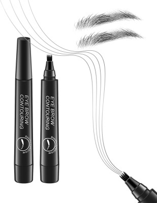 nn new black pen eyebrow filer easy to use perfect pack of 1 2.5 g(BLACK)