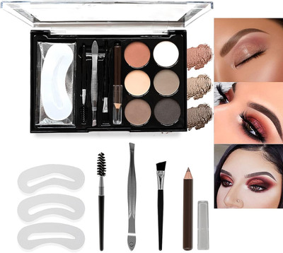 AFARAXIA Eyebrow Styling Kit with 5 Highly Pigmented Shades 8 g(MULTICOLOR)