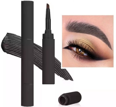 Latixmat Eyebrow Cream Pen Delicate Smooth Long-lasting Natural Waterproof Sweatproof 1.8 g(Black)