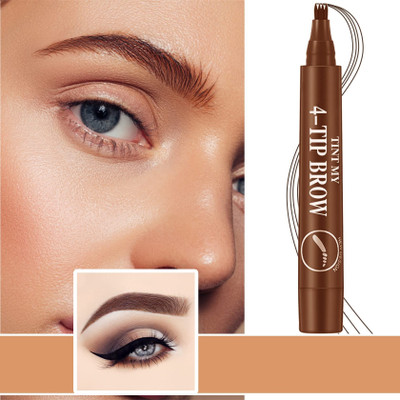AFARAXIA 4-TIP BROW Liquid Eyebrow Pencil Waterproof 2.5 g(Drack brown)
