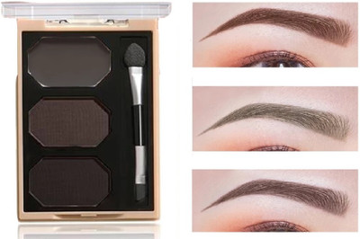 GABBU Waterproof and smudgeproof Eyebrow Powder Kit 6.8 g(MULTI)
