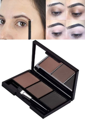 SHENY COLORS 3-in-1 Eyebrow Definer Palette – Shape, Fill & Define Instantly 8 g(multicolor)