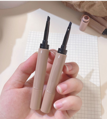 tanvi27 New Quick-drying Long Wearing, Velvet Consistency, Water Resistant Brows Dye Pen 3.6 g(LIGHT BROWN)