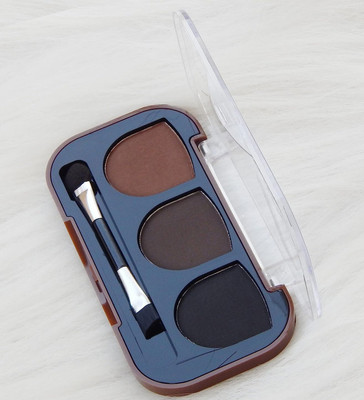 THTC Define and Fill the Eyebrows 3 color eyebrow powder palette 9 g(Multicolor)