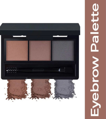 Sheny MATTE FINISH 3 IN 1 EYEBROW PALETTE 10 g(MULTICOLOR)