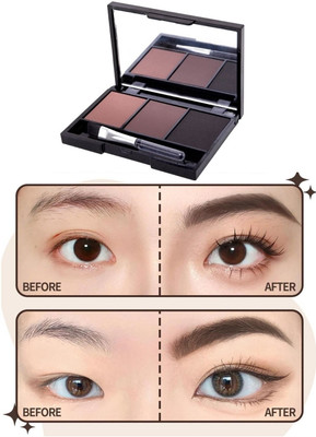NADJA COMPRESSED POWDER EYE BROW ENHANCER KIT 6.8 g(MULTI COLOR)