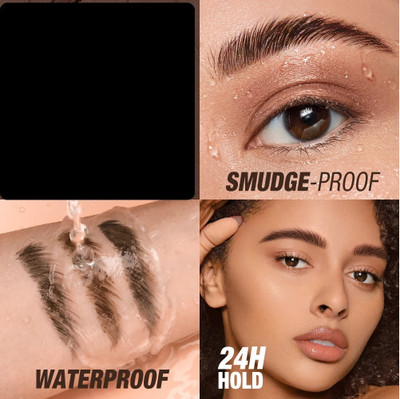 EVERERIN eyebrow liquid makeup pen | microblading clear eyebrow-01(BLACK)