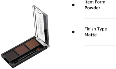 GFSU - GO FOR SOMETHING UNIQUE 3 In 1 Eyebrow Powder Palette With Brush 7.2 g(MULTICOLOR)