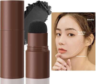 USBK Rich Color Payoff Natual Looking Brows Eyebrow Powder 1 g(BLACK)