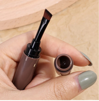 THTC brush Long lasting Eyebrow Cream Pen with Brush Lasting Not Smudge 1.8 g(Brown)
