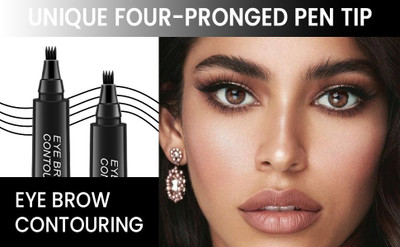 REIMICHI Eyebrows & Beard Filling Pen Pencil Lasting 3D Waterproof 10 g(BLACK)
