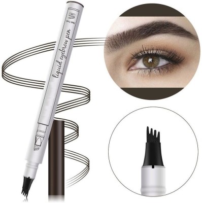 AFARAXIA Eyebrow Tattoo Pen,Eye Brow Pen Pencil Makeup for Women 1.2 g(BLACK)